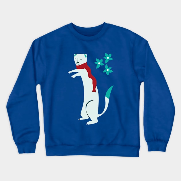 Stoaty Christmas with an Ermine Crewneck Sweatshirt by belettelepink